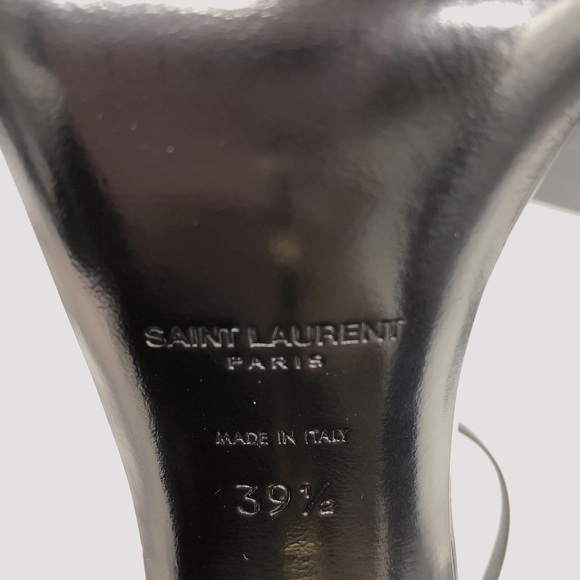 Saint Laurent Opyum Patent Leather Sandals - Picture 8 of 11